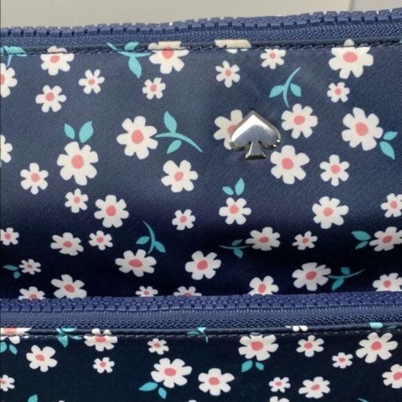 Kate Spade Jae Baby Bag in Blue Multi Floral NWT - Picture 9 of 16